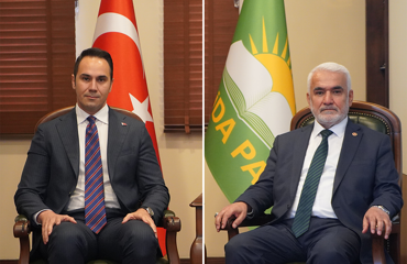 Genel Başkanımız Zekeriya Yapıcıoğlu, DYP Genel Başkanı Küpeli’yi ağırladı